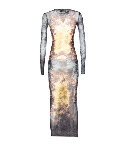 Jean Paul Gaultier White The Long Médaillon Dress