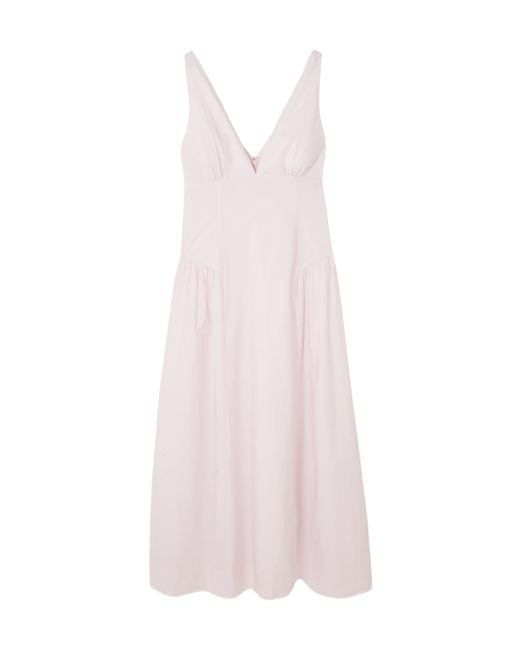 Posse Pink Lindie Pleated Dress