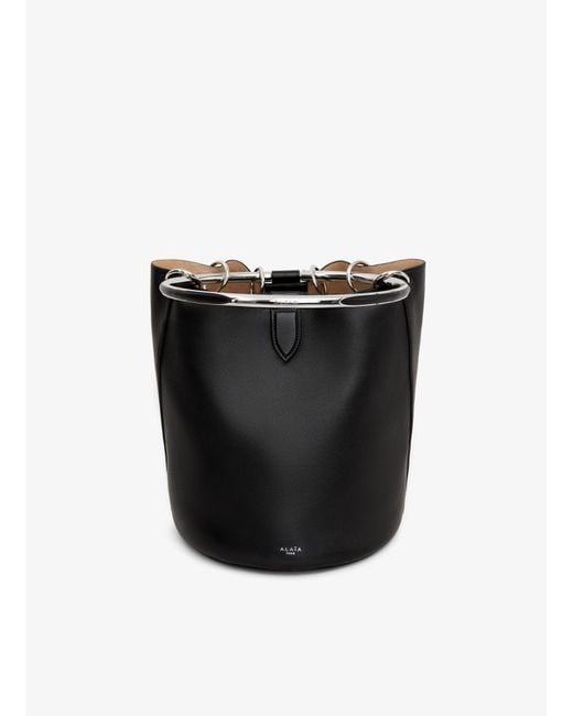 Alaïa Black Alaïa Ring Large Bucket Bag