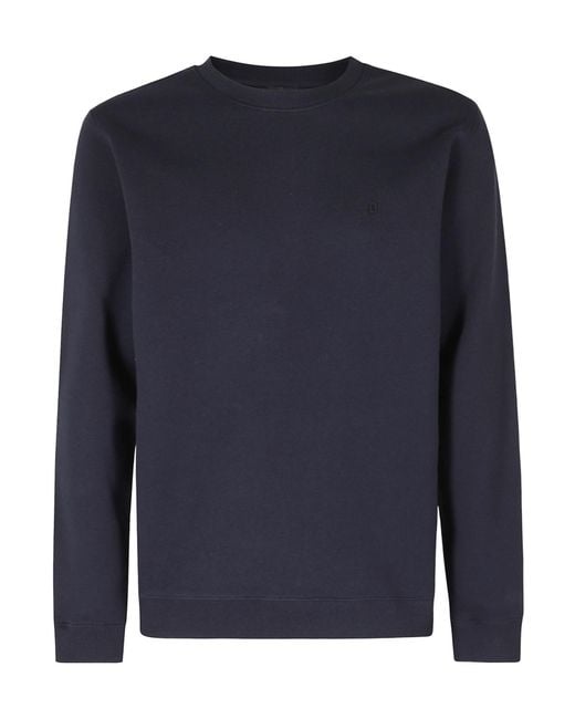 Dondup Blue Long-Sleeve Crew-Neck Sweatshirt for men