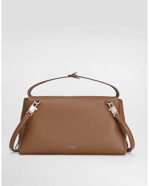 Dolce & Gabbana Brown Odiss Top Handle Shoulder Bag for men