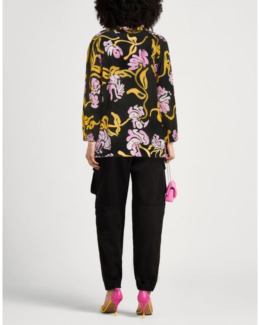 Marni Black V-Neck Kaftan Top