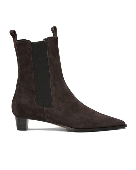Aeyde Black Kiwi Short Boots