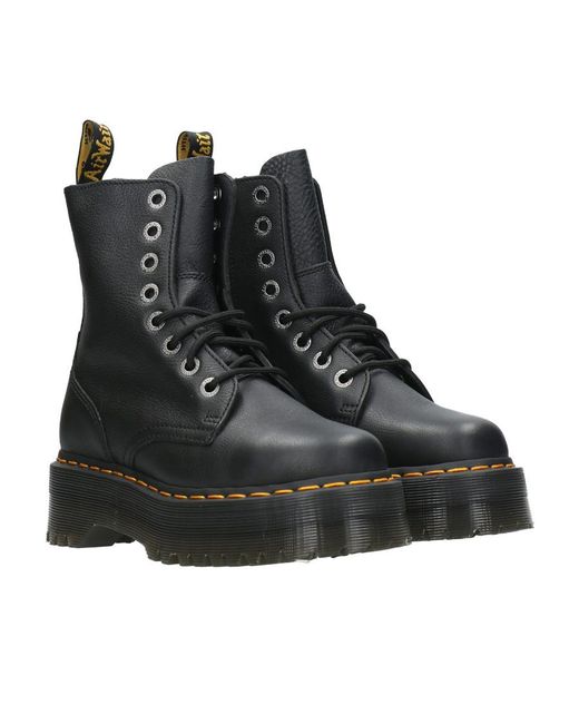 Dr. Martens Black Jadon Pisa Platform Sole Boots for men