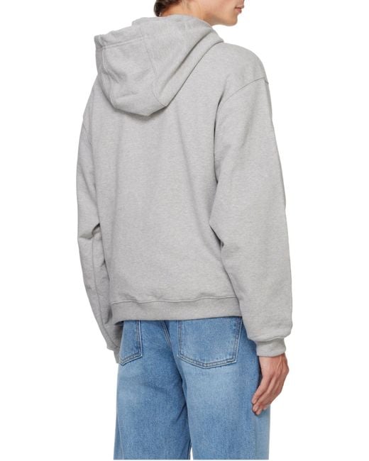 Adererror Blue Hooded Sweater for men