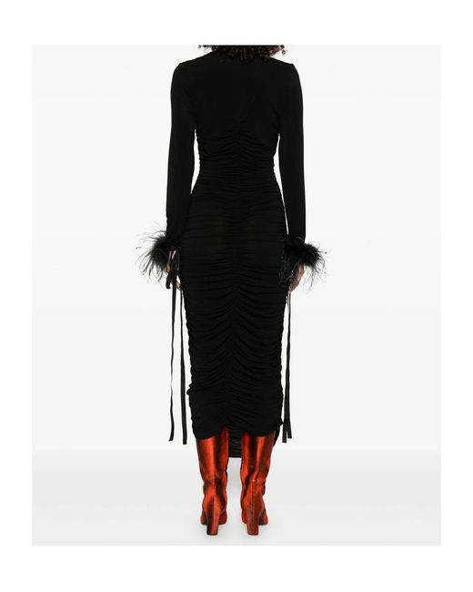 Pinko Black Midi Dress