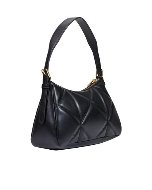 Moschino Black Quilted Shoulder Bag