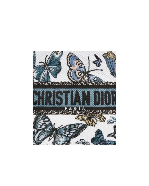 Dior Blue D-Bobby Toile De Jouy Mexico Small Brim Bucket Hat