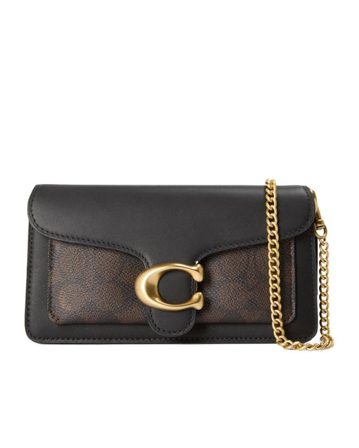 COACH Black Simple Chain Bag