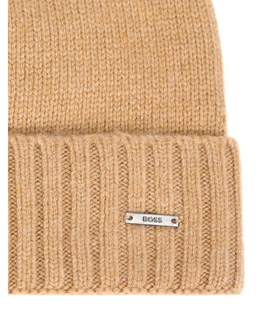 Boss Natural Logo Hat for men