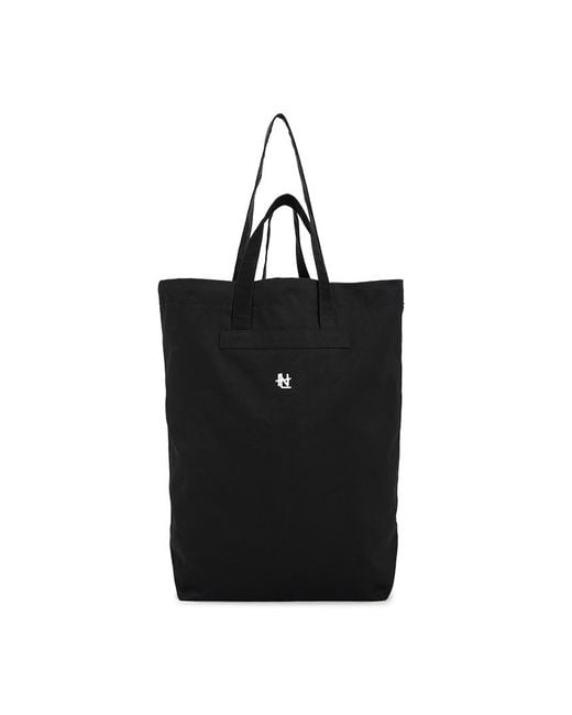 Nanamica Black Logo Tote Bag