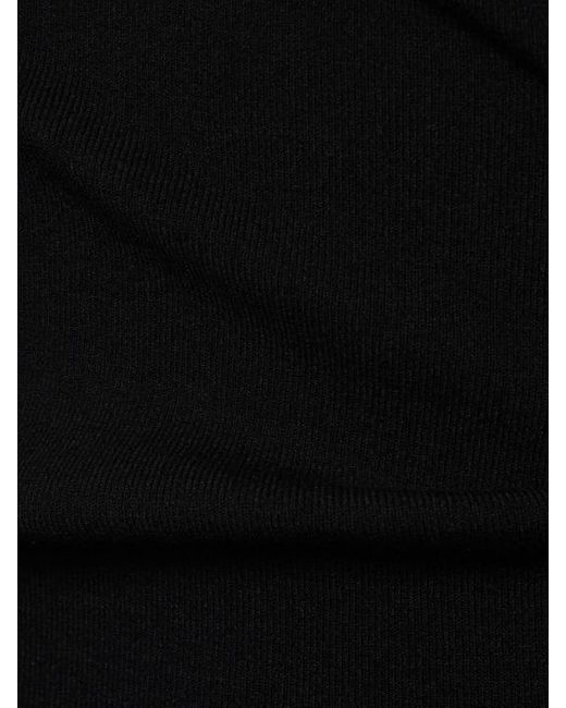 Max Mara Black Jersey Dress