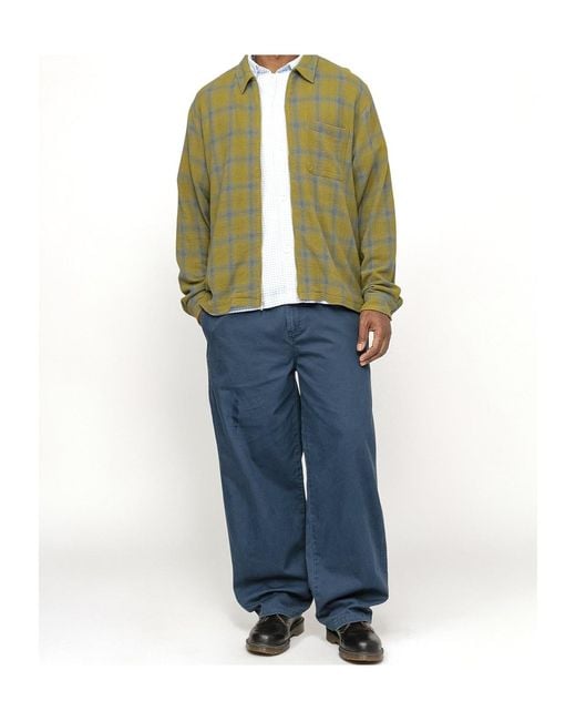 Stussy Green Zippered Shirt for men