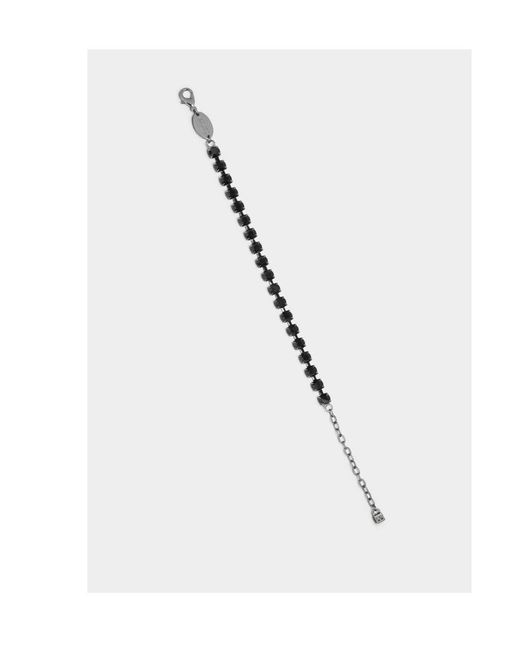 DSquared² Metallic Classic Embellished Bracelet for men
