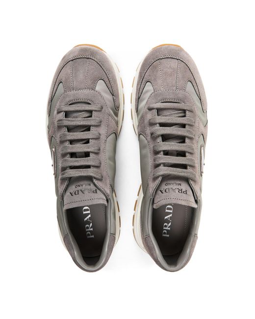 Prada Gray Trainers for men