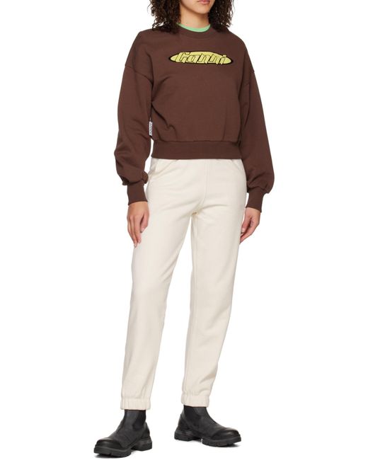 Ganni Natural Software Isoli Elasticated Pants