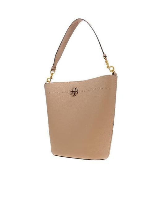 Tory Burch Natural Bucket Shoulder Bag