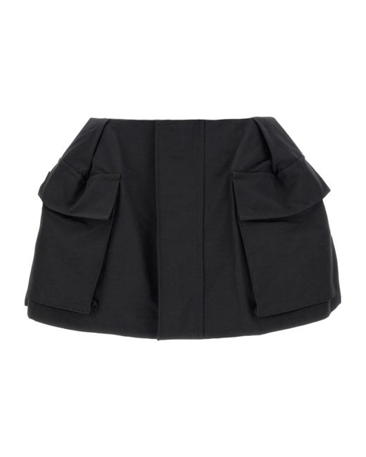 Sacai Black Pocket Culottes