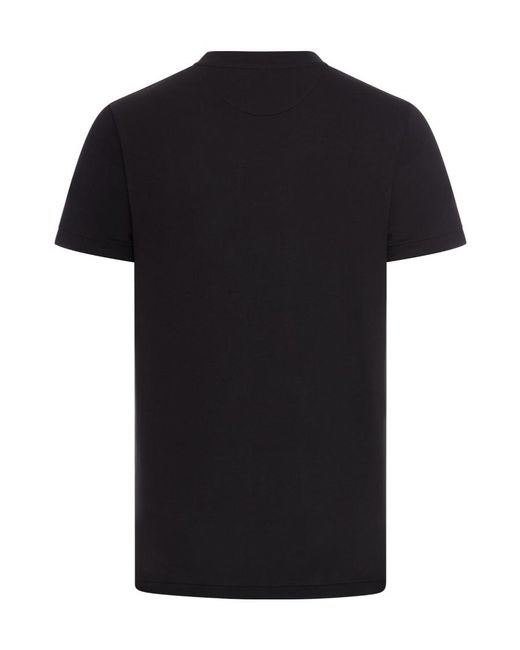Valentino Black Crewneck Short-Sleeved T-Shirt for men