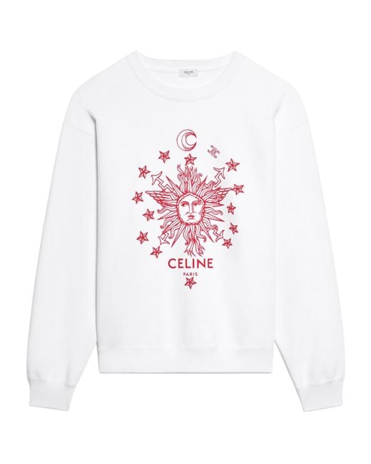 Céline White Sweatshirt for men
