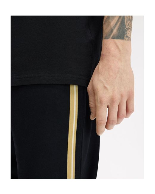 Fred Perry Blue Stripe Tape Track Pant for men
