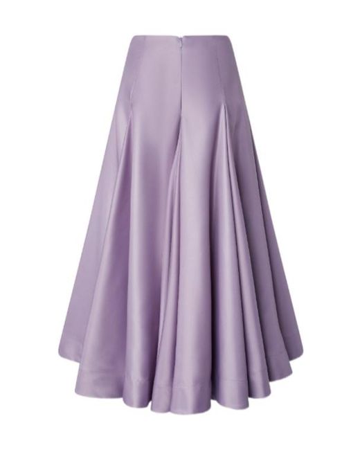 Pinko Purple Midi Skirts