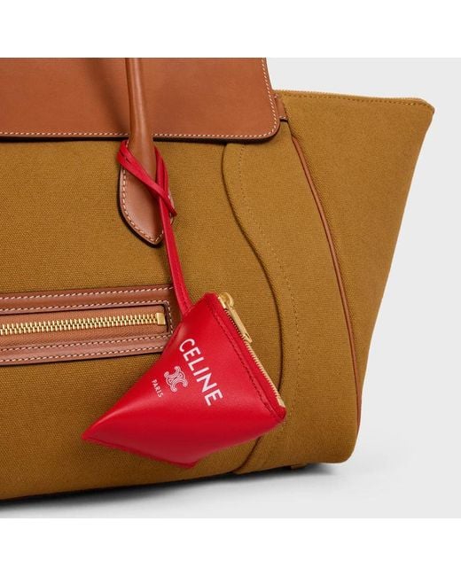 Céline Red Berlingot Charm