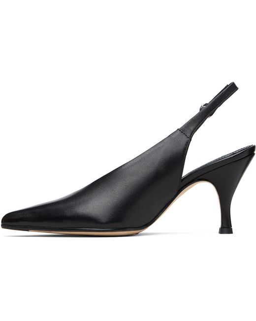 Aeyde Blue Carla Slingback Pumps