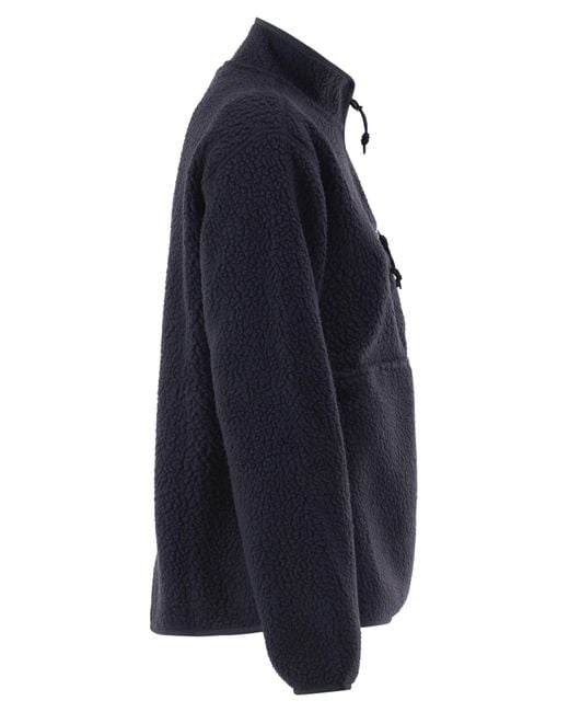 Patagonia Blue Long-Sleeve Casual Jacket