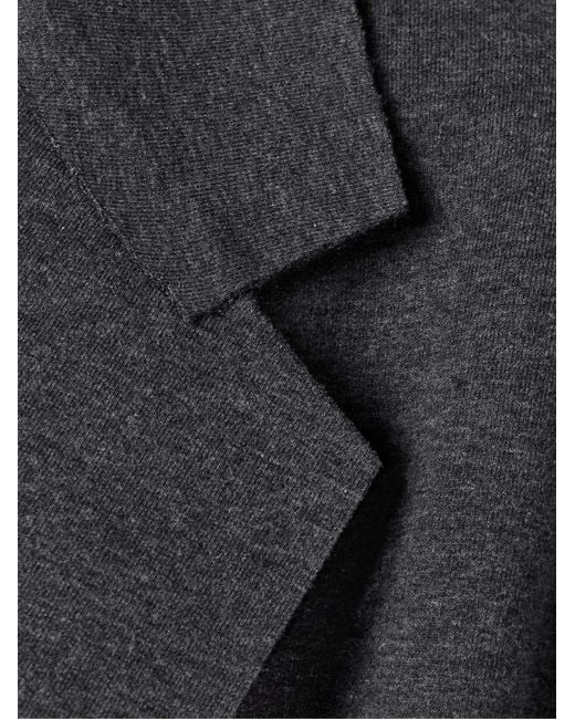 Norma Kamali Gray Long-Sleeved Casual Coat