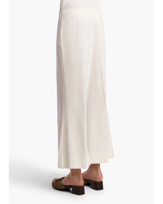 Khaite White Walter Pants