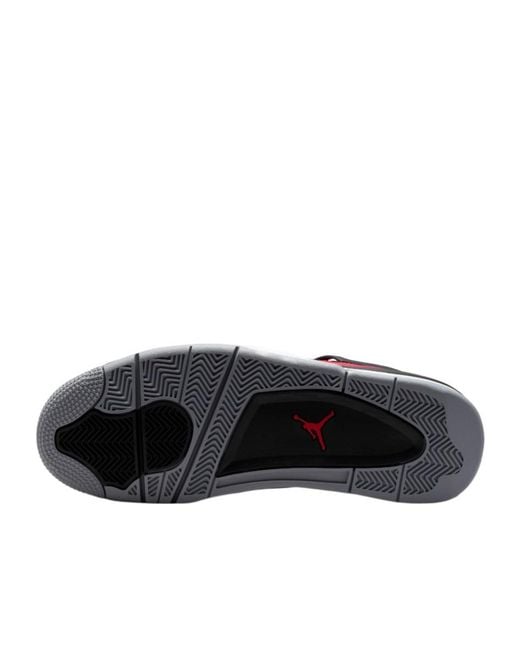 Nike Red Air Jordan 4 Sneakers for men