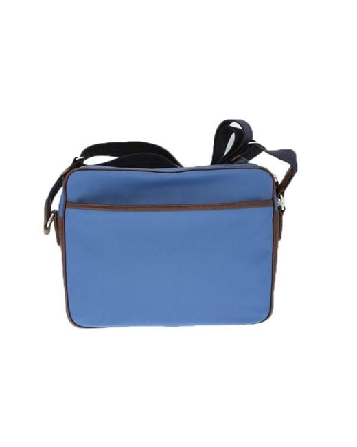 Dunhill Blue Logo Shoulder Bag for men