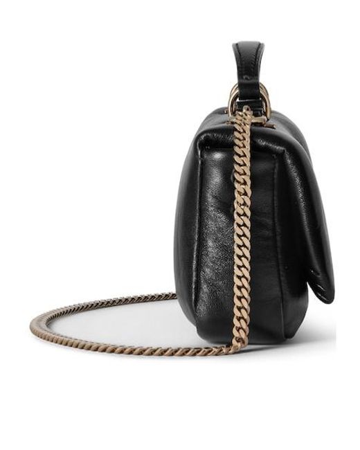 Gucci Black Gg Milano Mini Top Handle Bag