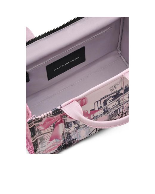 Marc Jacobs Pink Printed Handbag