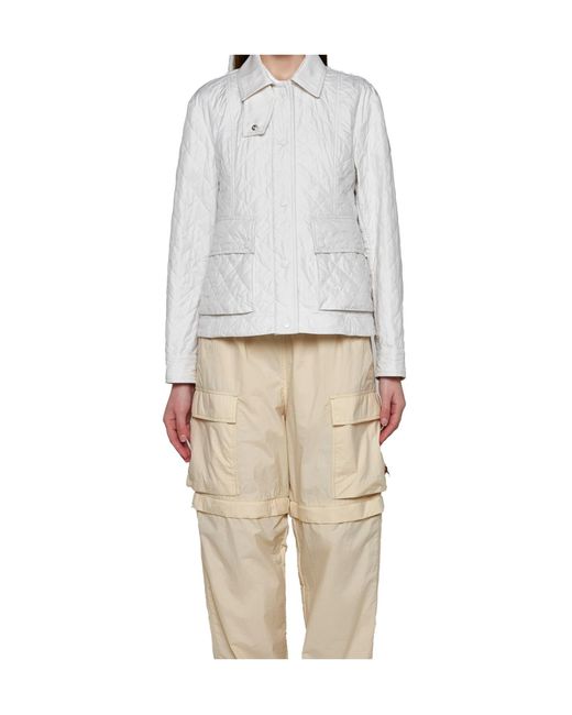 Moncler Gray Long-Sleeved Cotton Clothes