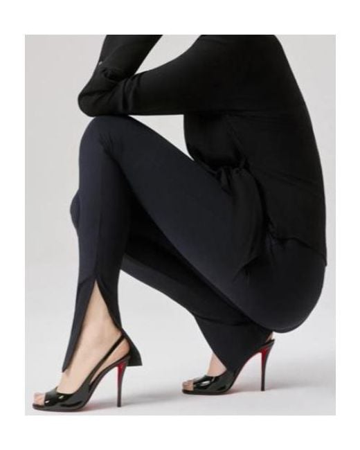 Christian Louboutin Black Sofia Z Patent Leather Pumps