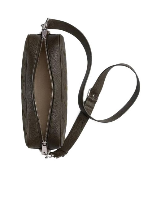 Bottega Veneta Brown Intrecciato Medium Shoulder Bag for men