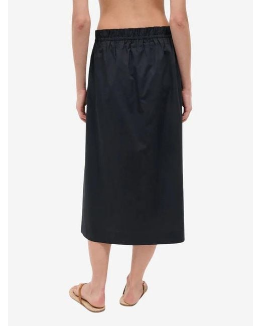 Staud Black Shore Skirt