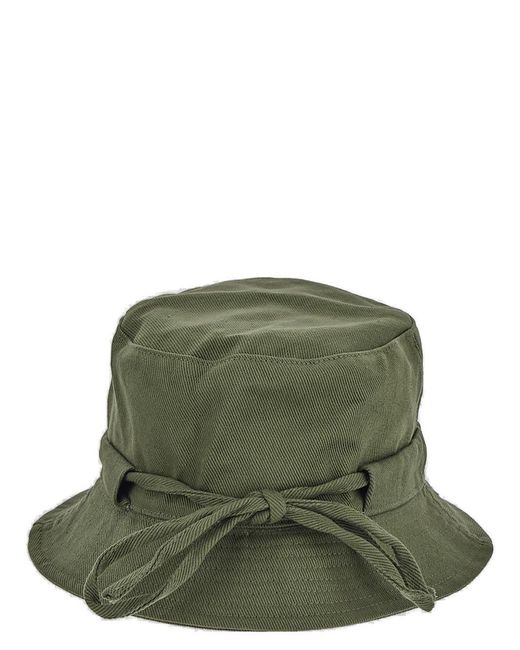 Jacquemus Green Le Bob Gadjo Drawstring Bucket Hat