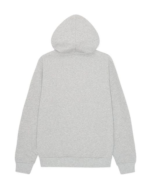 Les Deux Gray Drawstring Hoodie for men