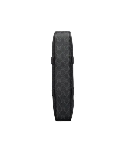 Gucci Black Gg Medium Shopping Bag for men
