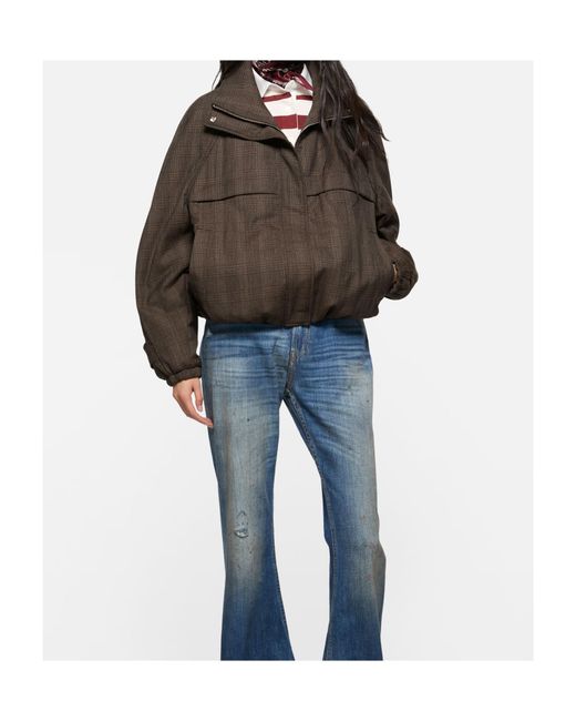 Acne Brown Wool Jacket