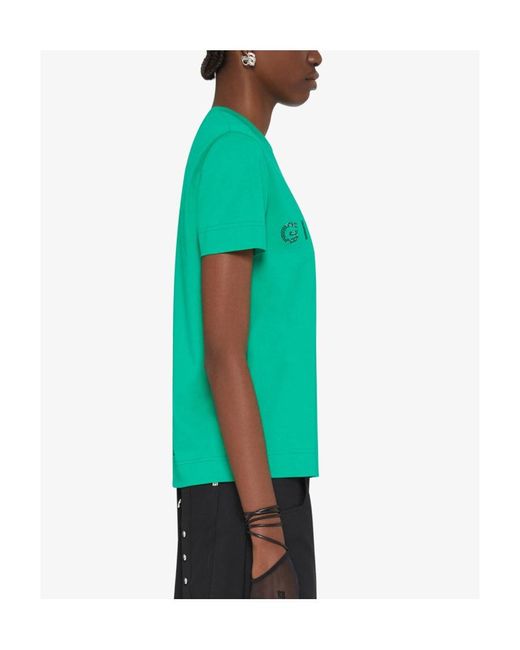 Givenchy Green Slim Fit T-Shirt