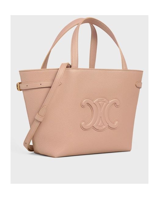 Celine Mini Cabas Anais Cuir Triomphe in Pink | Lyst