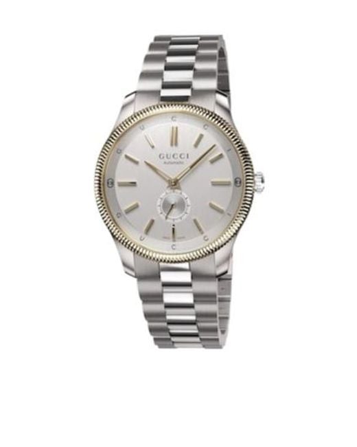 Gucci Gray G-Timeless Watch, 40Mm for men