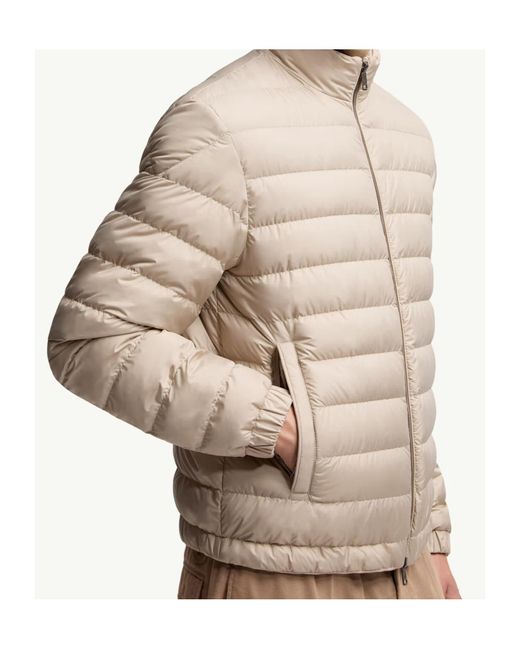Moncler Natural Cernay Reversible Short Down Jacket for men