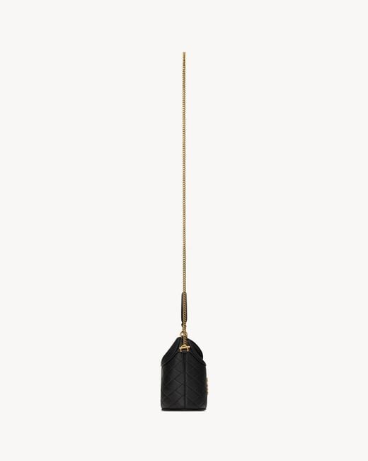 Saint Laurent Black Gaby Mini Bucket