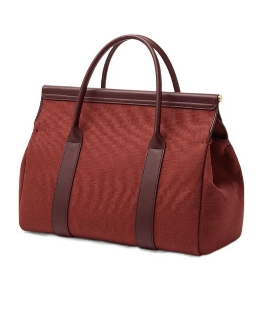 Loro Piana Red Loom Bag L32