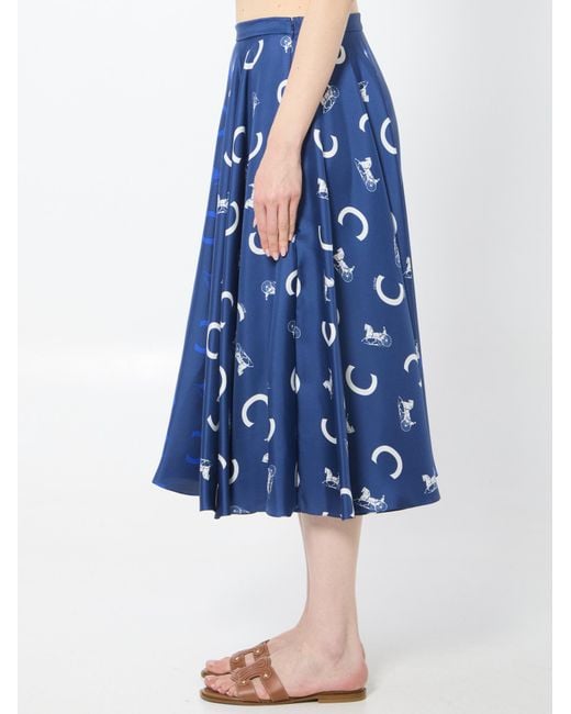 Céline Blue Skirt